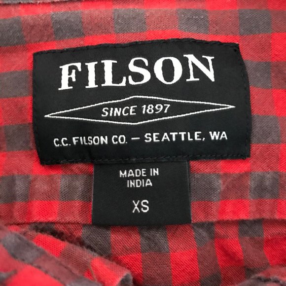 Filson Button Up Shirt Short Sleeve - Picture 2 of 3
